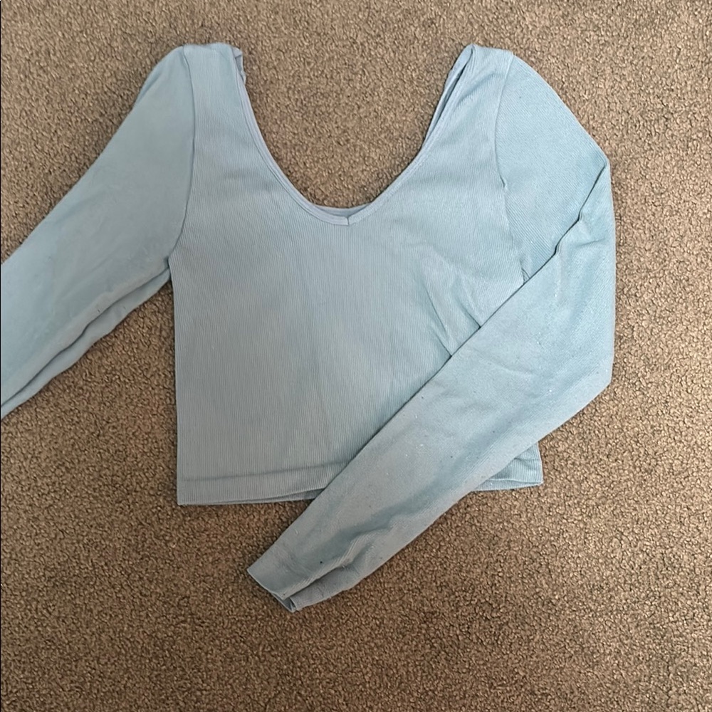 Aeropostale Light Blue Women's Bodysuit